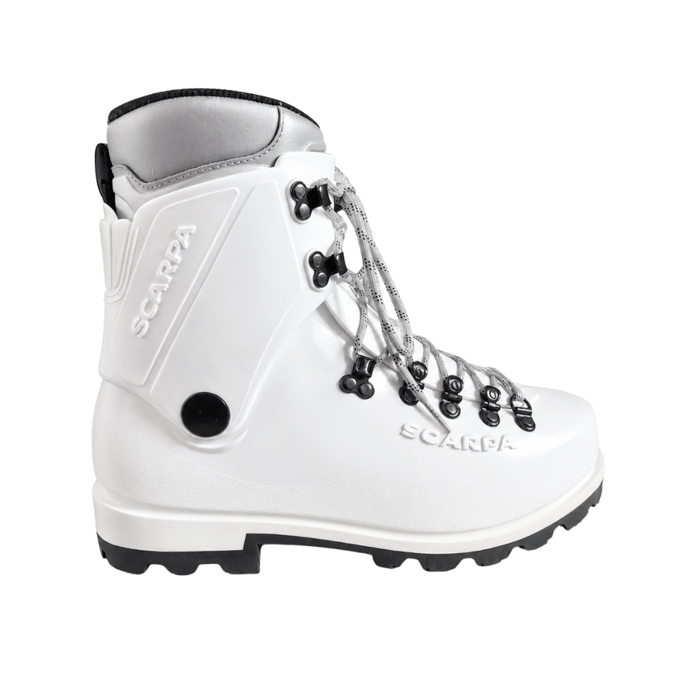 SCARPA White Expedition Boot - Plastic Shell Mountaineering Boot