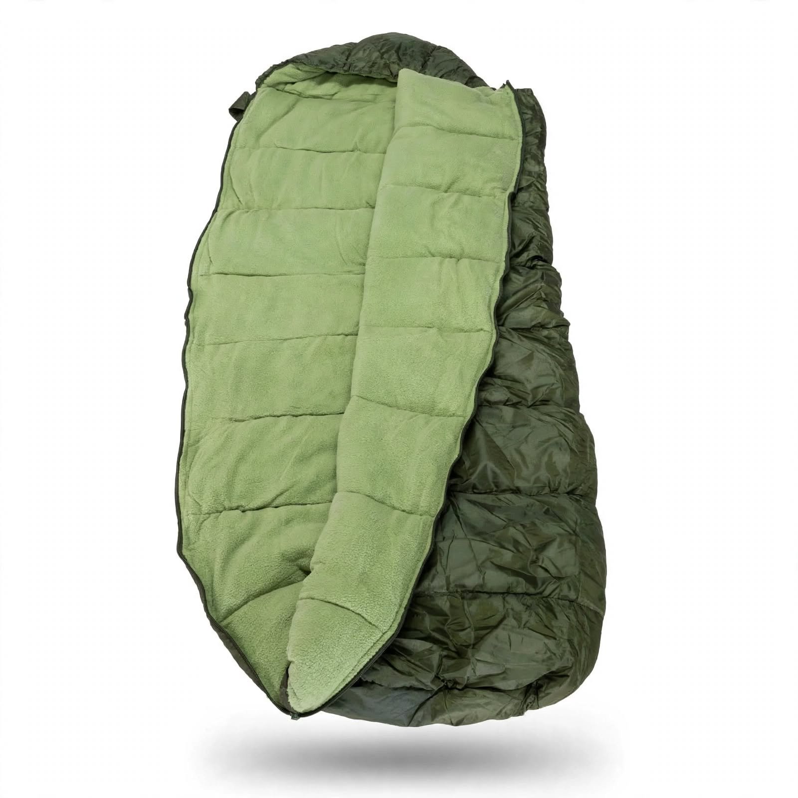 North Face Olive Green Sleeping Bag - Image 4