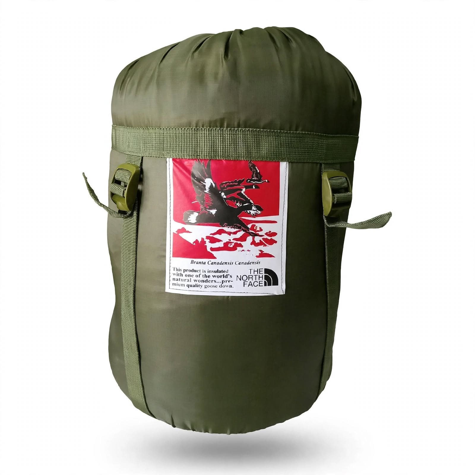 North Face Olive Green Sleeping Bag