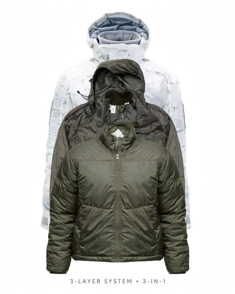 Army Original 3 Layer ECC Winter Jacket