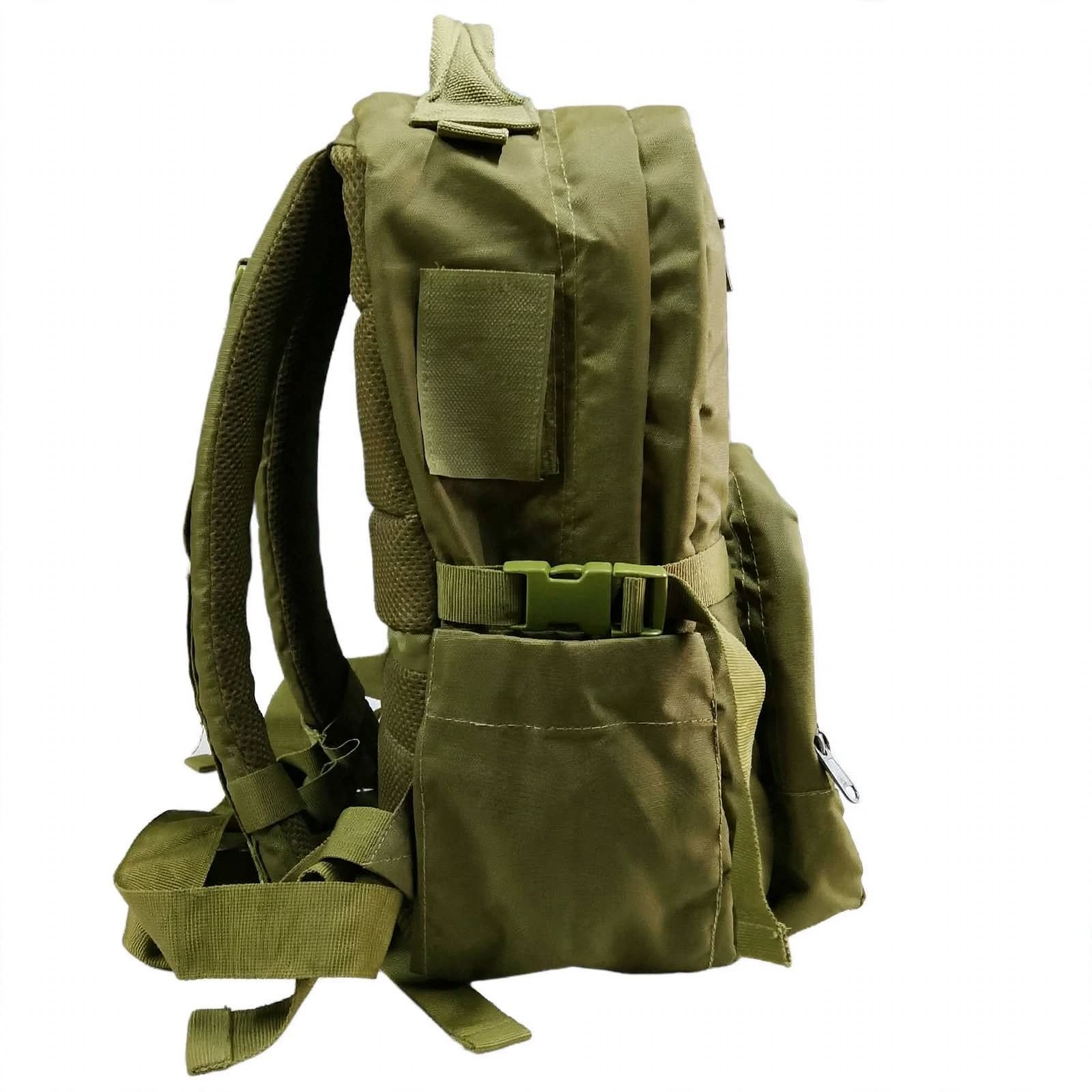 Mecgreen Tactical Army Backpack 30L | Olive Green Military Backpack - Image 3
