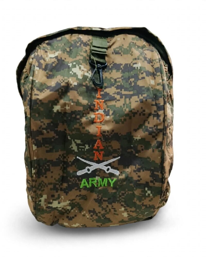 Indian Army Digital Camo Backpack - Military Tactical Daypack for Men