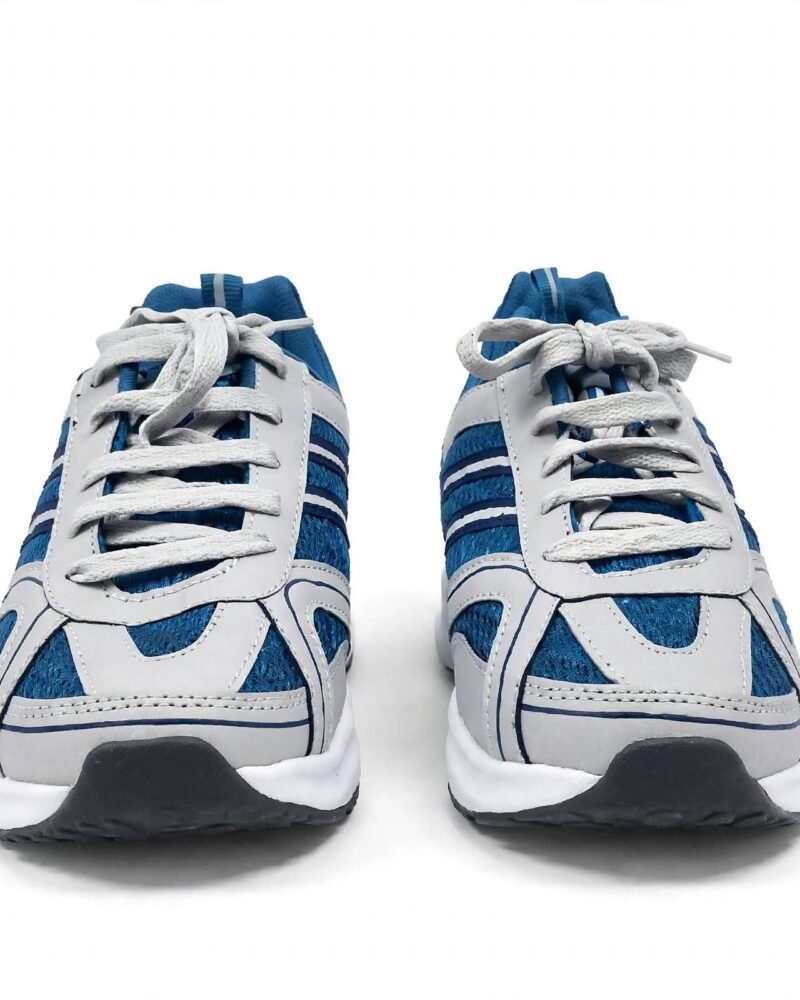 Air Sega Men's White Navy Blue Sports Shoes